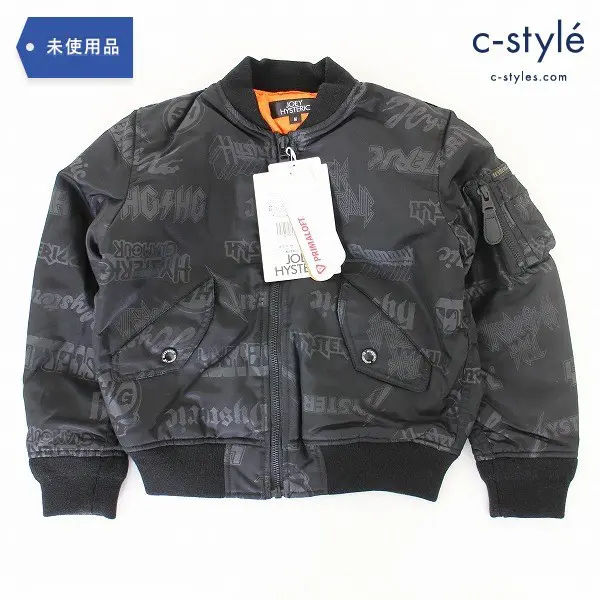 JOEY HYSTERIC ジョーイ ヒステリック PRIMALOFT 中綿入り MA-1 120cm M キッズ