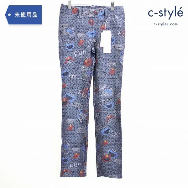 CASTELBAJAC × セサミストリート 20AW ストレッチ パンツ size40 レディース