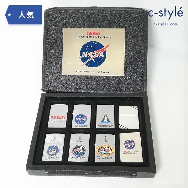 NASA ZIPPO ライター アメリカ航空宇宙局 記念 アニバーサリー Space Flight Emblem Series