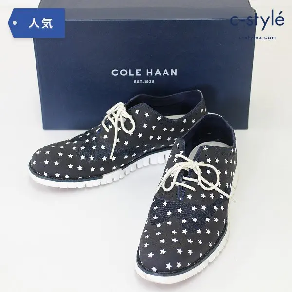 COLE HAAN コールハーン ZEROGRAND ゼロ グランド OX 10W デニム スター ブローグ シューズ