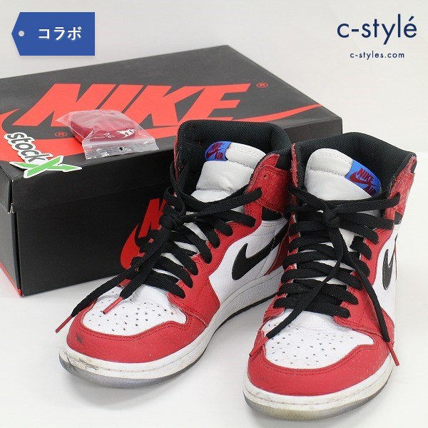 NIKE AIR JORDAN × スパイダーマン エアジョーダン 1 RETRO HIGH OG ...