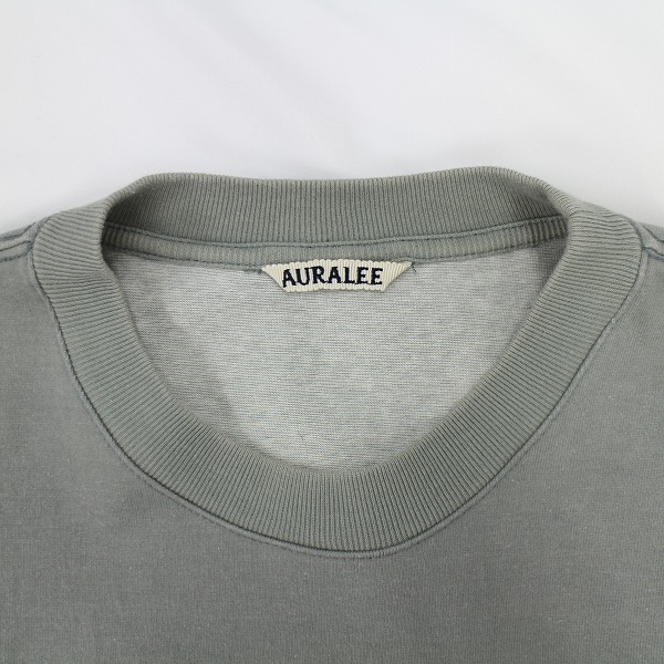 AURALEE オーラリー size5 SUPER MILLED SWEAT スウェット パーカー + ポケット Tシャツ 半袖の買取金額(買取実績)