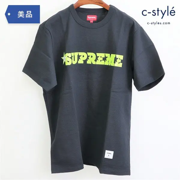 Supreme シュプリーム 20SS Star Logo スターロゴ Tシャツ sizeL 半袖 星 ブラック コットン