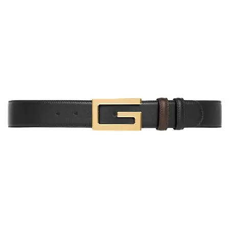 GUCCI(グッチ) リバーシブル ベルト スクエアG バックル