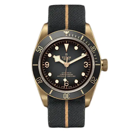 TUDOR(チューダー) BLACK BAY BRONZE マニュファクチュール キャリバー MT5601 (COSC) 43 mm ブロンズ製ケース ファブリックストラップ