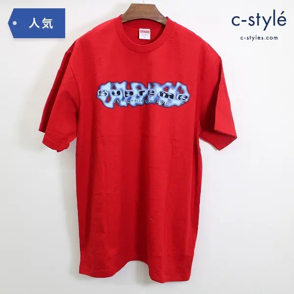 Supreme シュプリーム Everything is Shit Tシャツ Mサイズ レッドコットン プリント