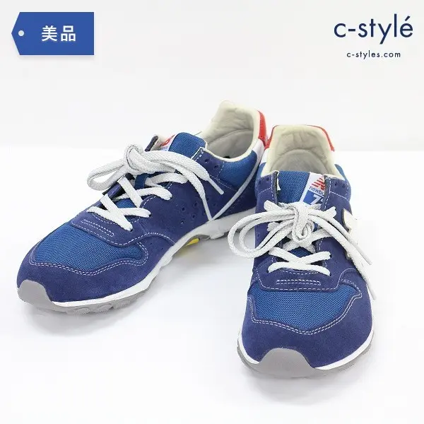 NEW BALANCE ニューバランス ML72BB 25.5cm ビブラムソール ローカット スニーカー ネイビー
