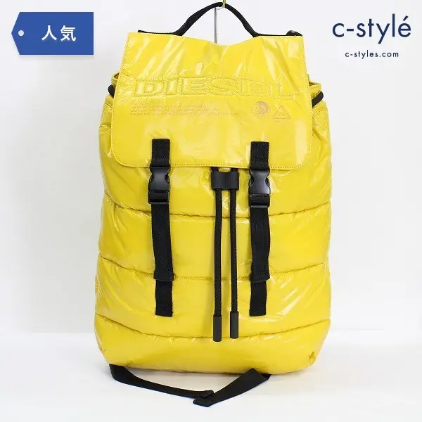 DIESEL ディーゼル バックパック VOLPAGO BACK リュックサック ギャランティカード付 ナイロン