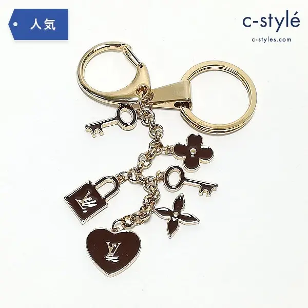 LOUIS VUITTON ルイ・ヴィトン 花 鍵 ハート キーホルダー