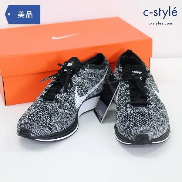 NIKE ナイキ FLYKNIT RACER フライニット レーサー 27.5cm ローカット シューズ