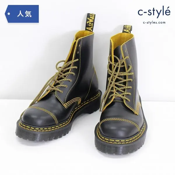 Dr.Martens ドクターマーチン 1460 8ホール UK9 スムース レザー ブーツ PASCAL BEX DS