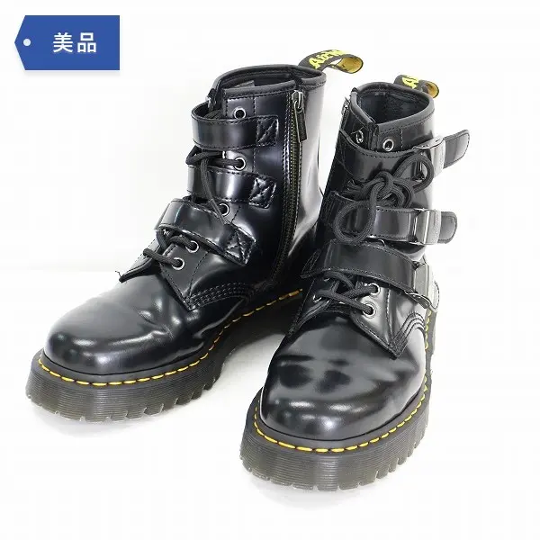 Dr.Martens ドクターマーチン 1460 FENIMORE BEX MOTO ブーツ UK7 サイドジップ レースアップ