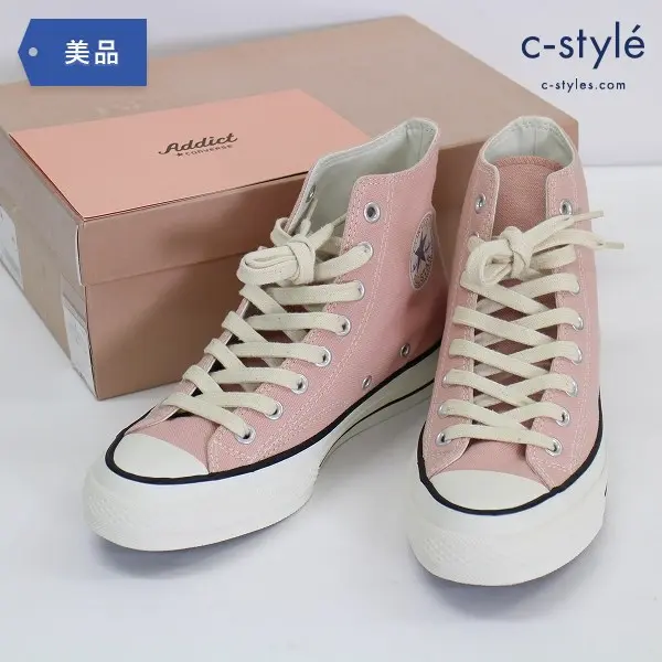 CONVERSE ADDICT コンバース アディクト CHUCK TAYLOR CANVAS HI 26cm ハイカット ピンク