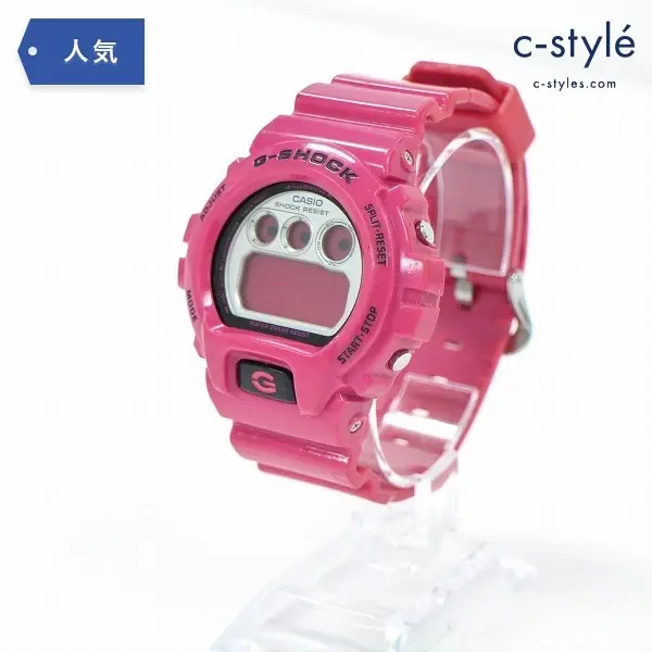 カシオ G-SHOCK ジーショック クレイジーカラーズ DW-6900CS-4JF 腕時計 ピンク 鈍獣