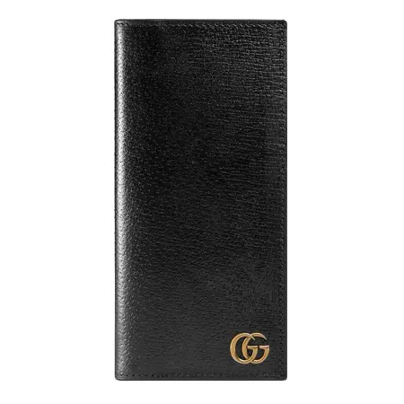 GUCCI WALLET(グッチ) 財布 GGマーモント レザー ロングウォレット