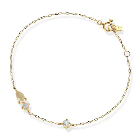 STAR JEWELRY(スタージュエリー) K10 ブレスレット COLOR STONE BRACELET