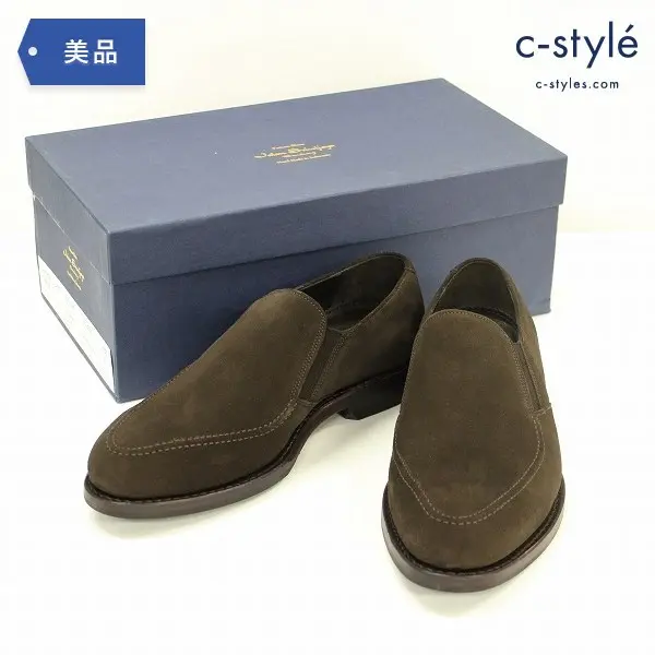 JALAN SRIWIJAYA ジャラン スリウァヤ スウェード レザー スリッポン size6 ブラウン