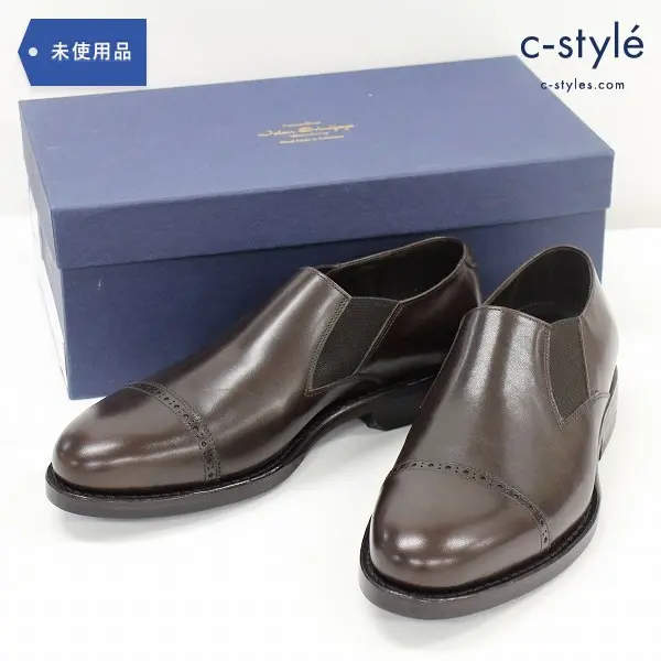 JALAN SRIWIJAYA ジャランスリウァヤ 98921 サイドエラスティック レザー シューズ size7