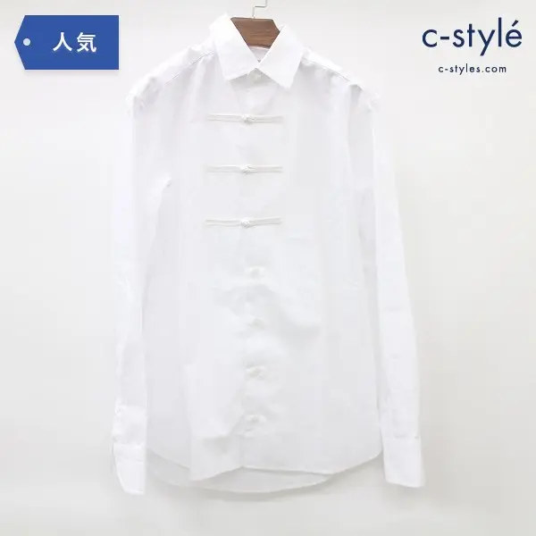 Kolor カラー 19SS Toggle Button 長袖 シャツ size1 チャイナボタン コットン