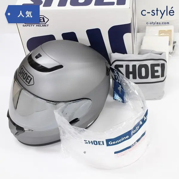 SHOEI ショウエイ QWEST クエスト フルフェイス ヘルメット L 59cm MTD グレー バイクの買取金額(買取実績)