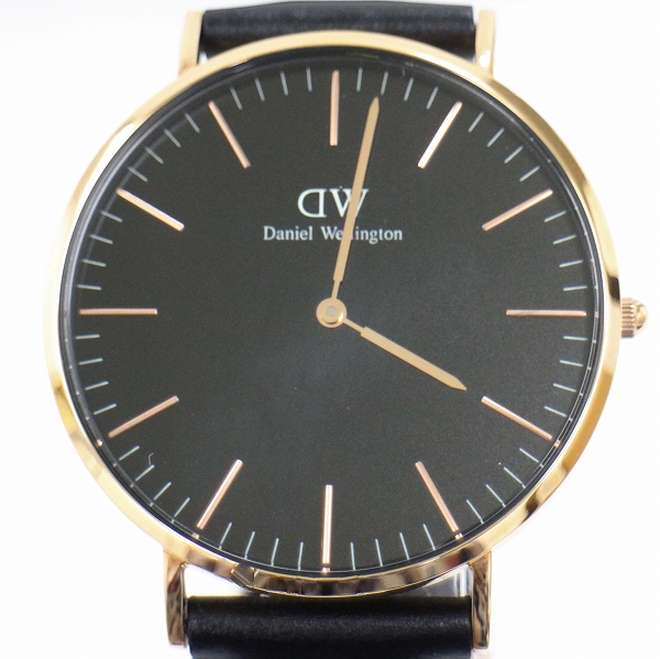DANIEL WELLINGTON ダニエルウェリントン classic B40RB48 腕時計 黒文字盤 アナログ ミニマルの買取金額(買取実績)