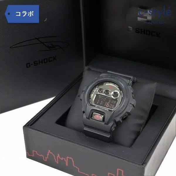 EMINEM × G-SHOCK GD-X6900MNM-1JR エミネム コラボ 限定 腕時計 三つ目 スラッシャー