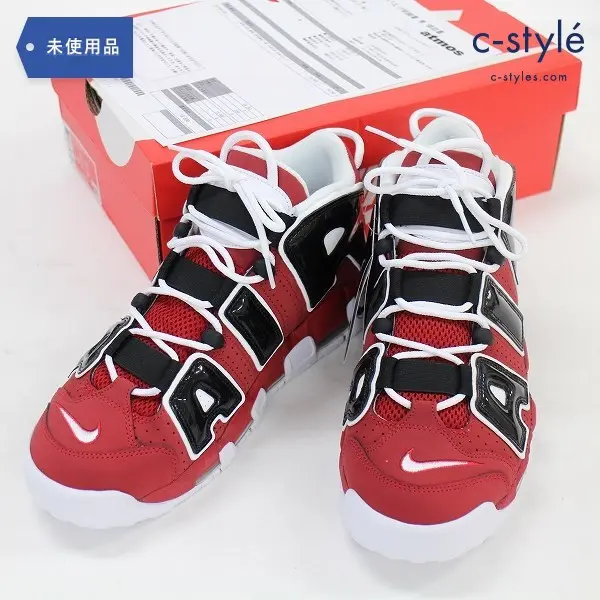NIKE ナイキ AIR MORE UPTEMPO ’96 エアモアアップテンポ ハイカット シューズ 29cm レッド