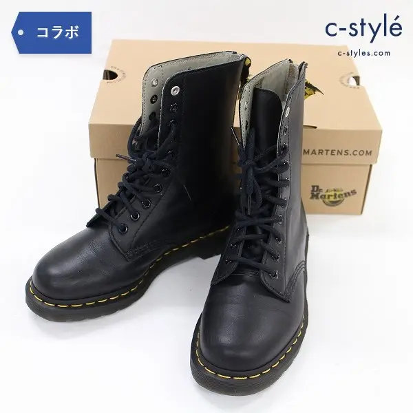 Dr.Martens ドクターマーチン × Y’s ワイズ 10EYE ブーツ UK6 レースアップ