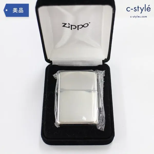 ZIPPO ジッポー STERLING スターリング シルバー プレーン CLUB JT 1周年記念 オイルライター