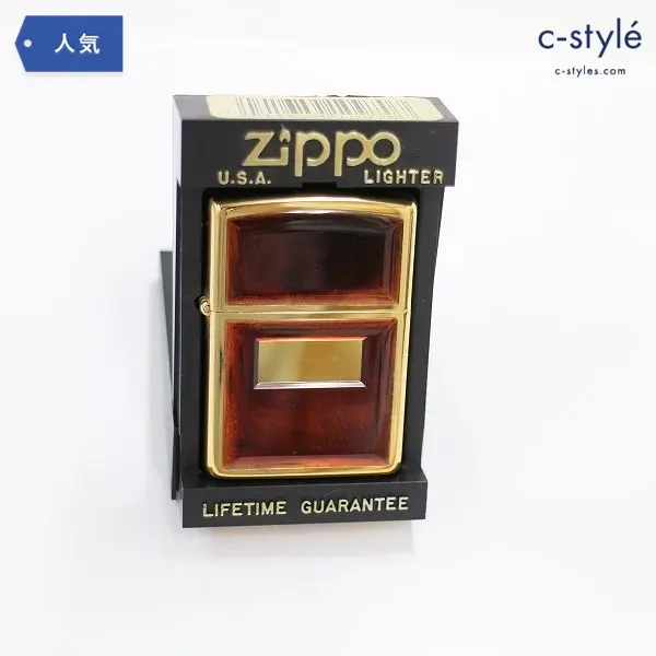 ZIPPO ジッポー GOLDEN TORTOISE ゴールデン トータス 1988年製 オイルライター 喫煙具 タバコ