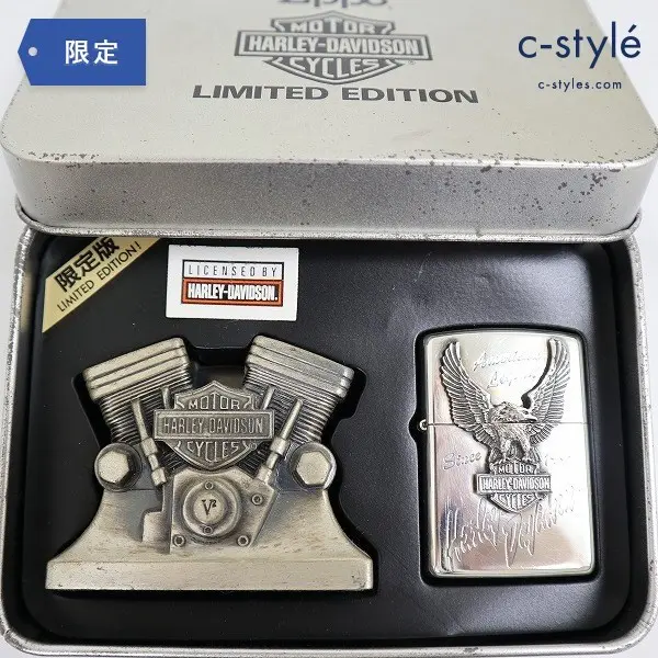 ZIPPO ジッポー ハーレーダビッドソン since 1903 リミテッドエディション スタンド付き