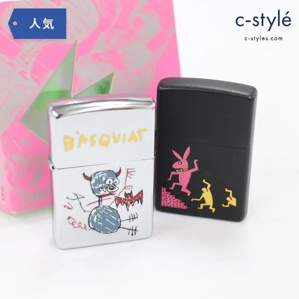 ZIPPO ジッポー Basquiat バスキア Keith Haring キース ヘリング ライター