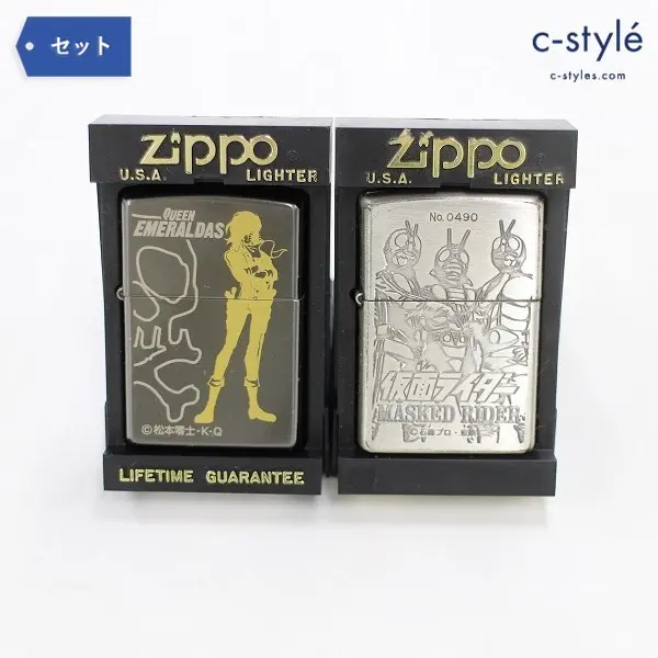 ZIPPO ジッポー クイーンエメラルダス 仮面ライダー No.0490 喫煙具 タバコ