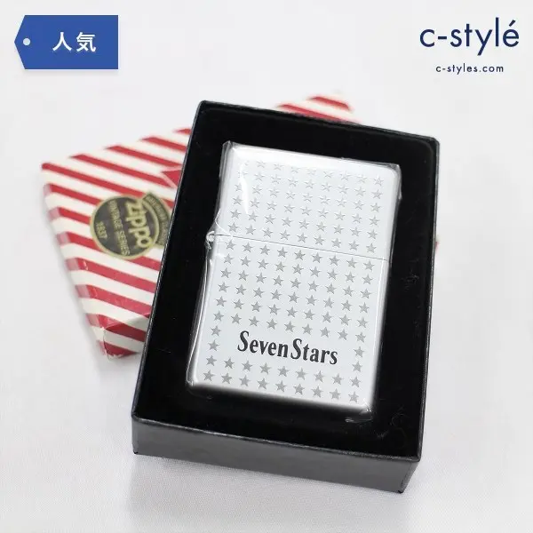 ZIPPO ジッポー JT SevenStars セブンスター 会津漆塗り 1937 レプリカ 喫煙具