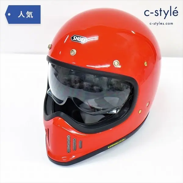 SHOEI ショウエイ EX-ZERO シャインレッド M バイク オートバイの買取金額(買取実績)