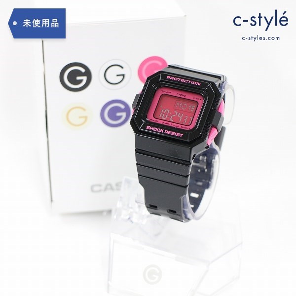 カシオ G-SHOCK MINI ミニ GMN-550-1BJR デジタル 腕時計 樹脂バンド ブラック