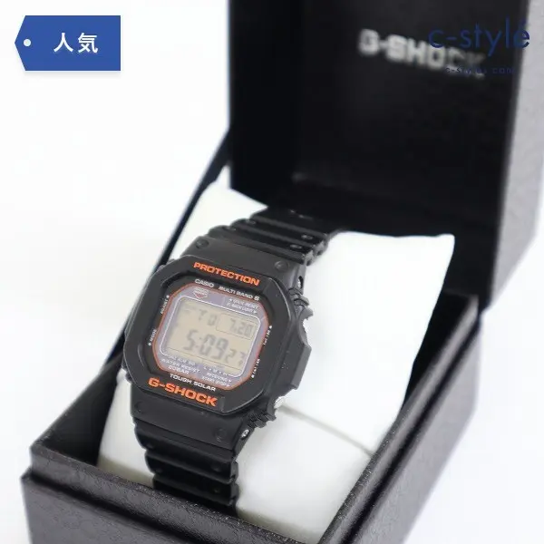 カシオ G-SHOCK 5600シリーズ GW-M5610R-1JF デジタル ウォッチ 防水 タフソーラー