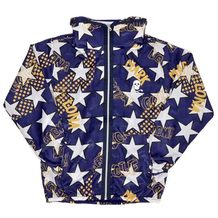 MARK&LONA(マークアンドロナ) Camo Star Hood JK NAVY