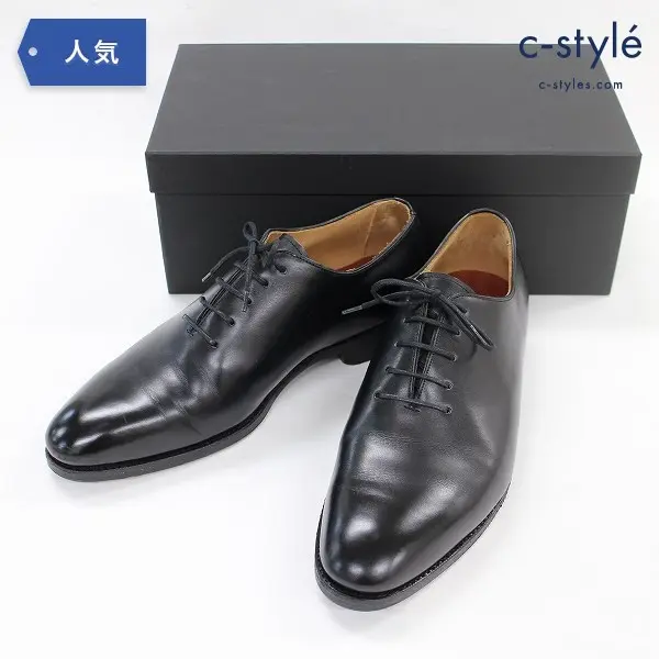 MEERMIN メルミン プレーントゥ ビジネス シューズ 6 1/2 内羽根 牛革