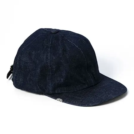 ANACHRONORM(アナクロノーム) ANDC-067 SUSTAINABLE DENIM LEATHER BUCKLE CAP INDIGO