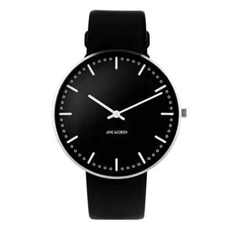 ARNE JACOBSEN(アルネヤコブセン) WATCH CITY HALL BLACK