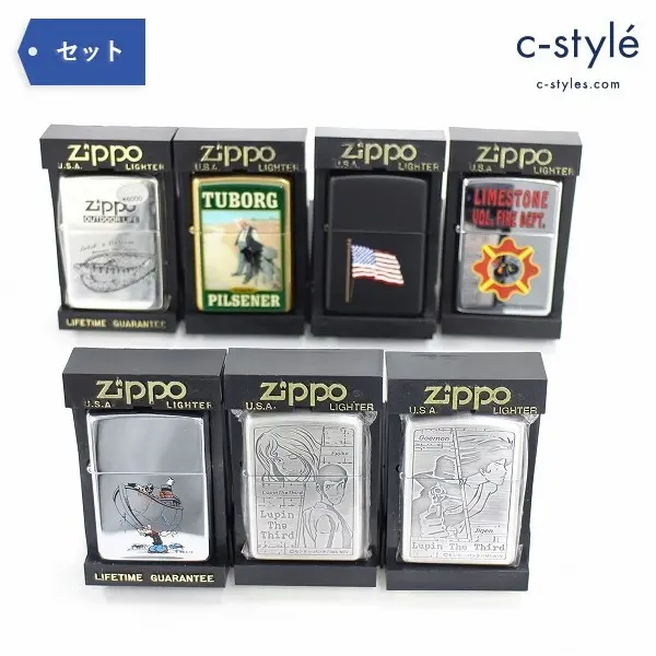 ZIPPO ジッポー オイルライター ルパン三世 国旗 ポパイ OUTDOOR LIFE 喫煙具