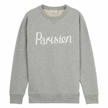 KITSUNE Parisien(キツネパリジャン) SWEAT SHIRT PARISIEN KITSUNE-KMM49100