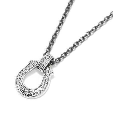 Sympathy of Soul(シンパシーオブソウル) スーマンダックワ×シンパシーオブソウル SDN2001 Collaboration Large Horseshoe Carving Necklace