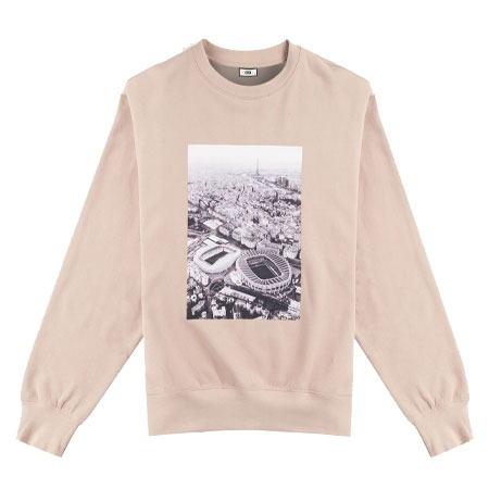 BALR.(ボーラー) PHOTOPRINT RELAXED FIT CREWNECK WHITE PEPPER