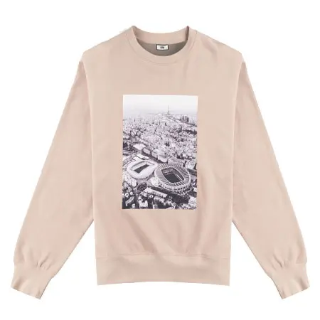 BALR.(ボーラー) PHOTOPRINT RELAXED FIT CREWNECK WHITE PEPPER