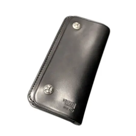 STOP LIGHT(ストップライト) Boots Leather Long Wallet Black / Stop Light ストップライト 二つ折り長財布(黒)