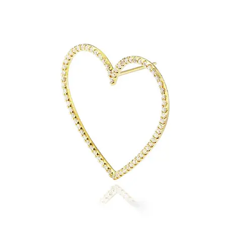 Bijou de M(ビジュードエム) Open heart Earring