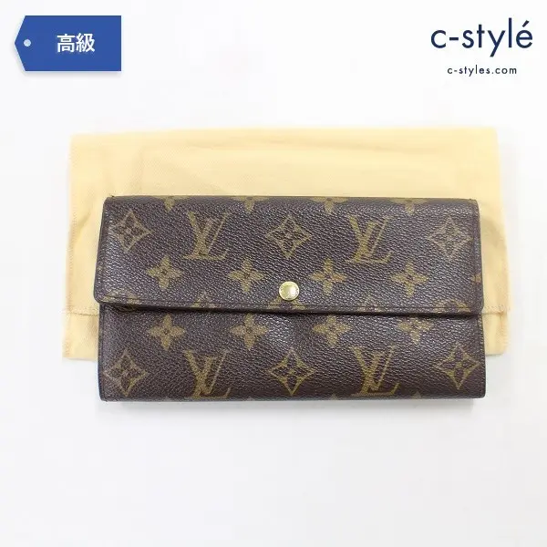 LOUIS VUITTON ルイヴィトン モノグラムライン ポルトフォイユ・サラ M61734
