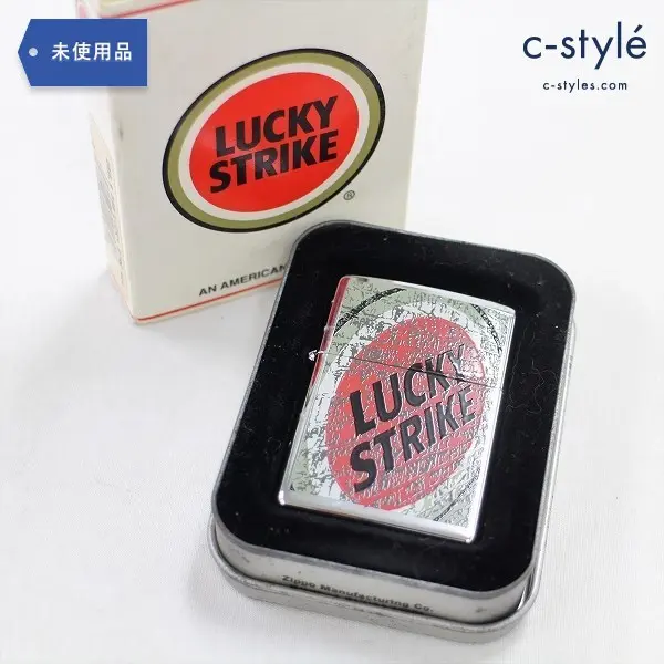 ZIPPO LUCKY STRIKE ウォール ペイント 喫煙具 オイルライター タバコ